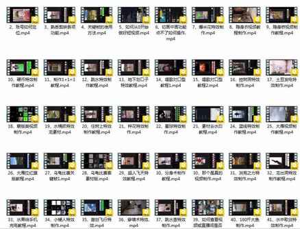 剪映特效速成班：素材+课程+教程