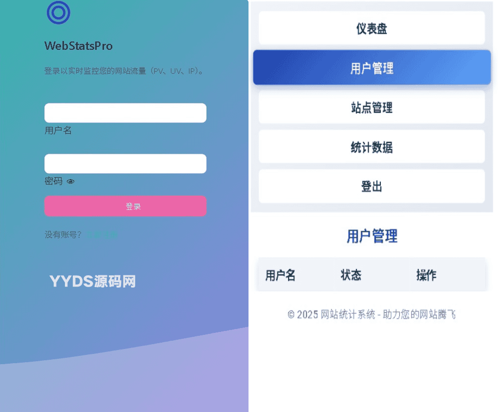WebStatsPro网站统计源码