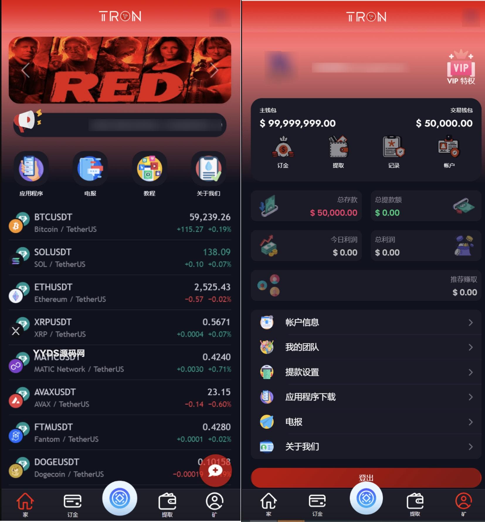 TRON区块链 TRON投资源码 ai机器人 投资理财源码