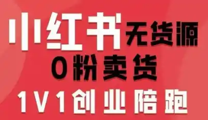 小红书无货源0粉电商课，开店准备、选品策略、笔记撰写、视频剪辑、数据分析、账号打造、资料文档(更新26年09月16日)